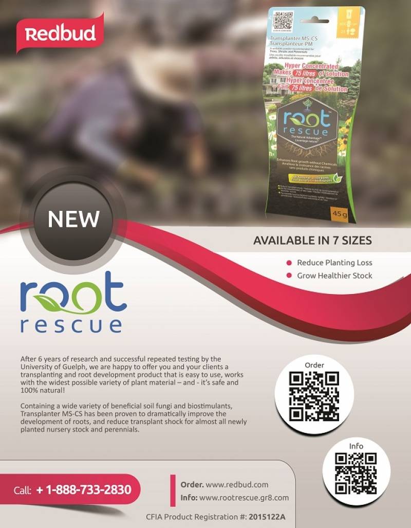 Root Rescue Enters the Marketplace at the Landscape Ontario Congress Show 2016