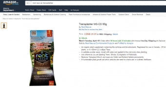 Root Rescue Transplanter now available Online at Amazon.ca