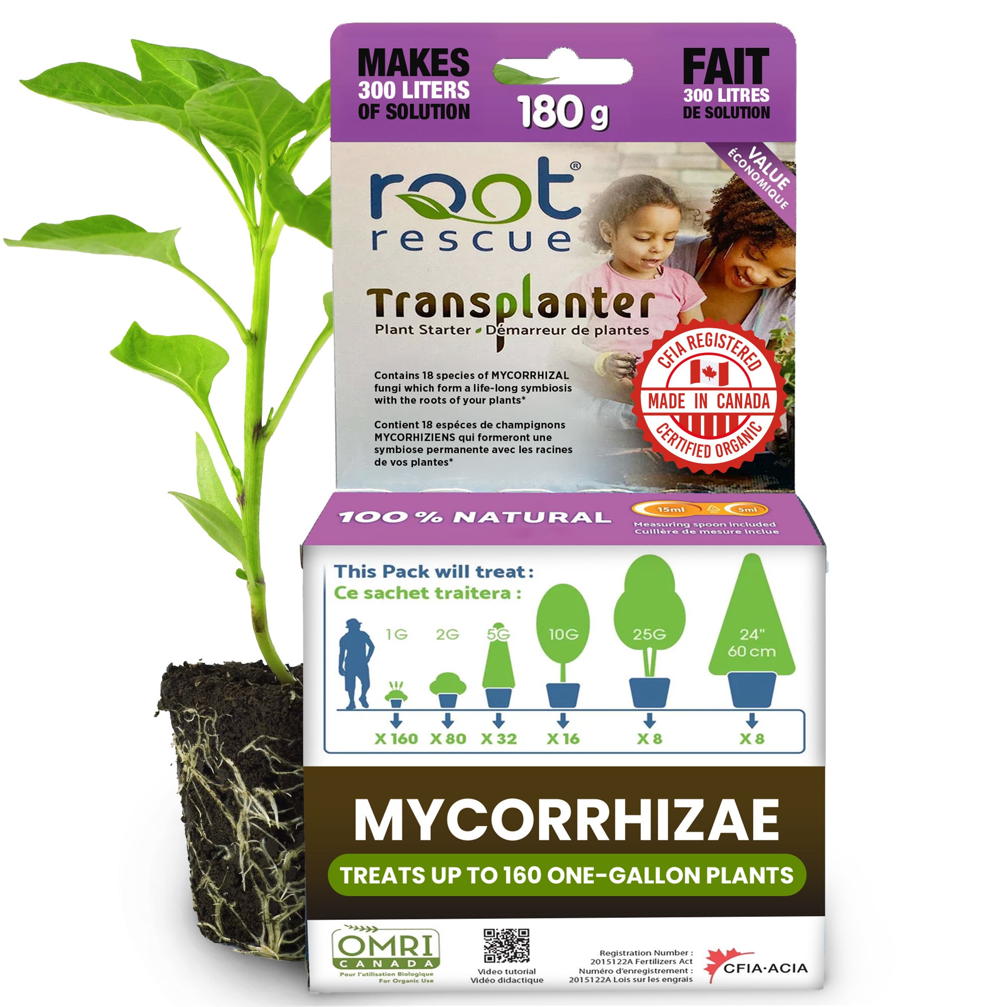 180 Gram Root Rescue Transplanter (Free Shipping)