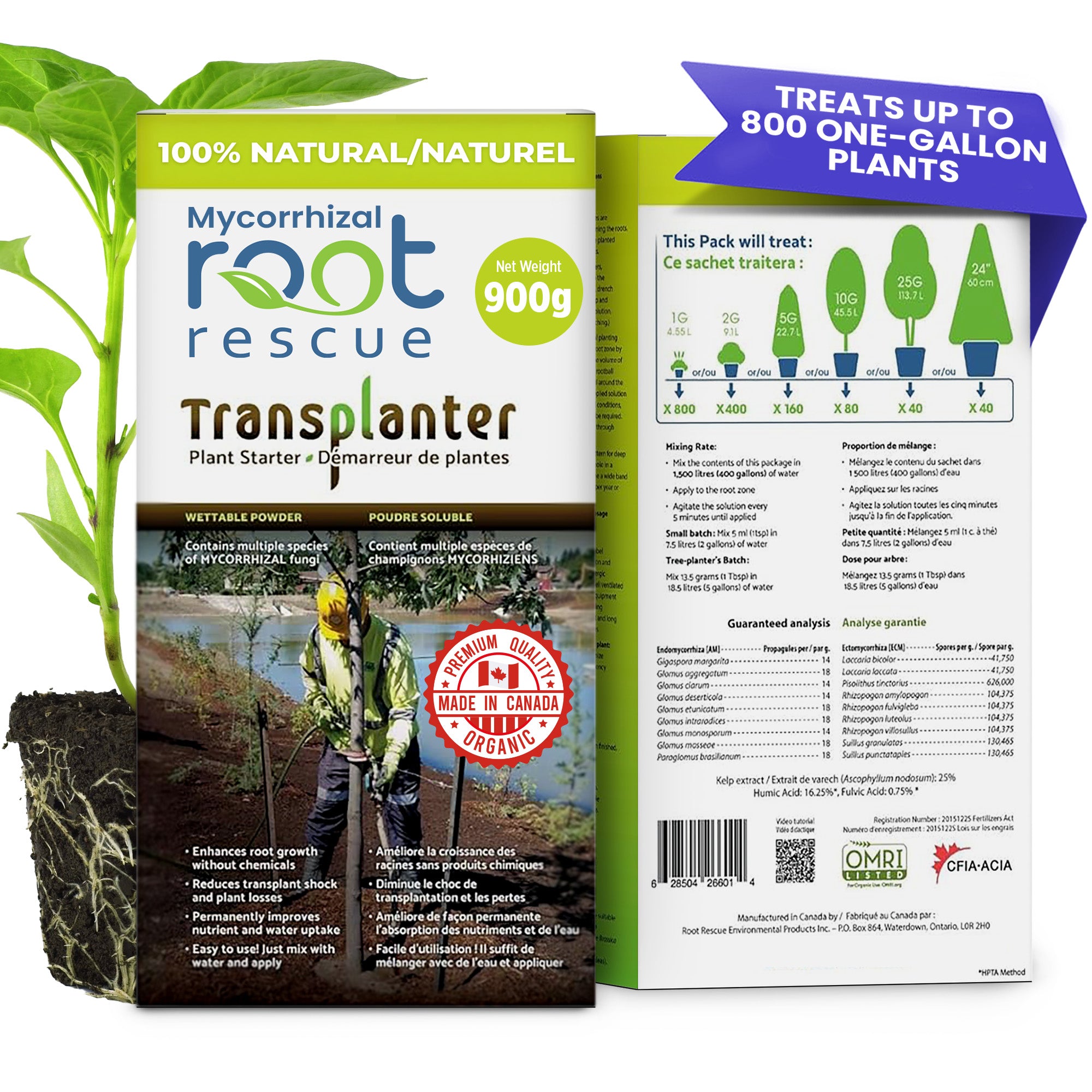 900 Gram Root Rescue Transplanter (Free Shipping)