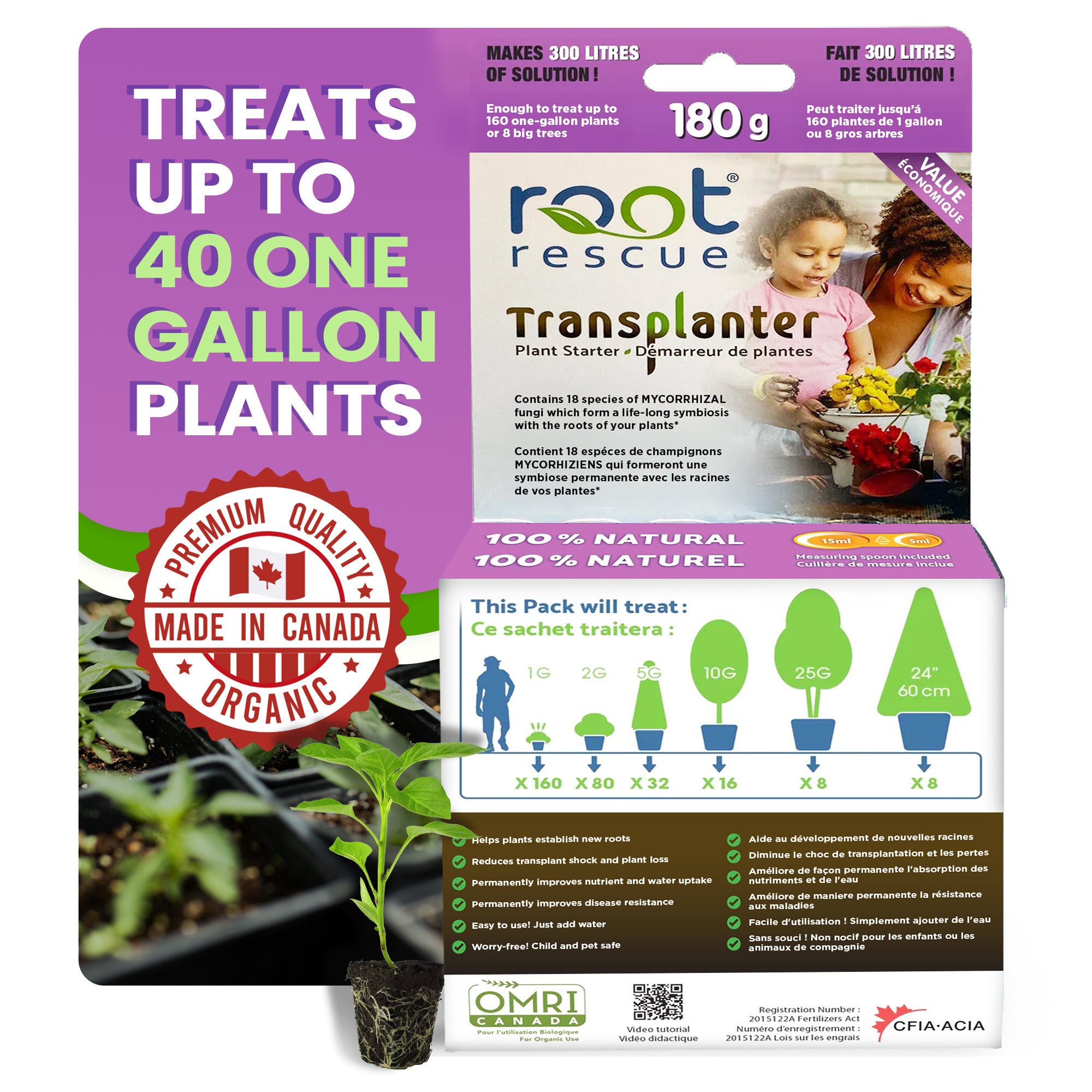 180 Gram Root Rescue Transplanter (Free Shipping) – Root Rescue