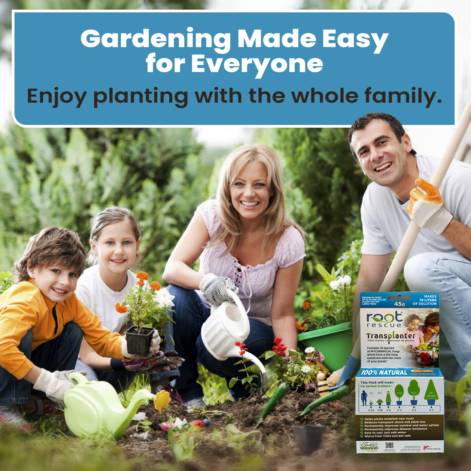 Root Rescue Transplanter - 45 gram Pack