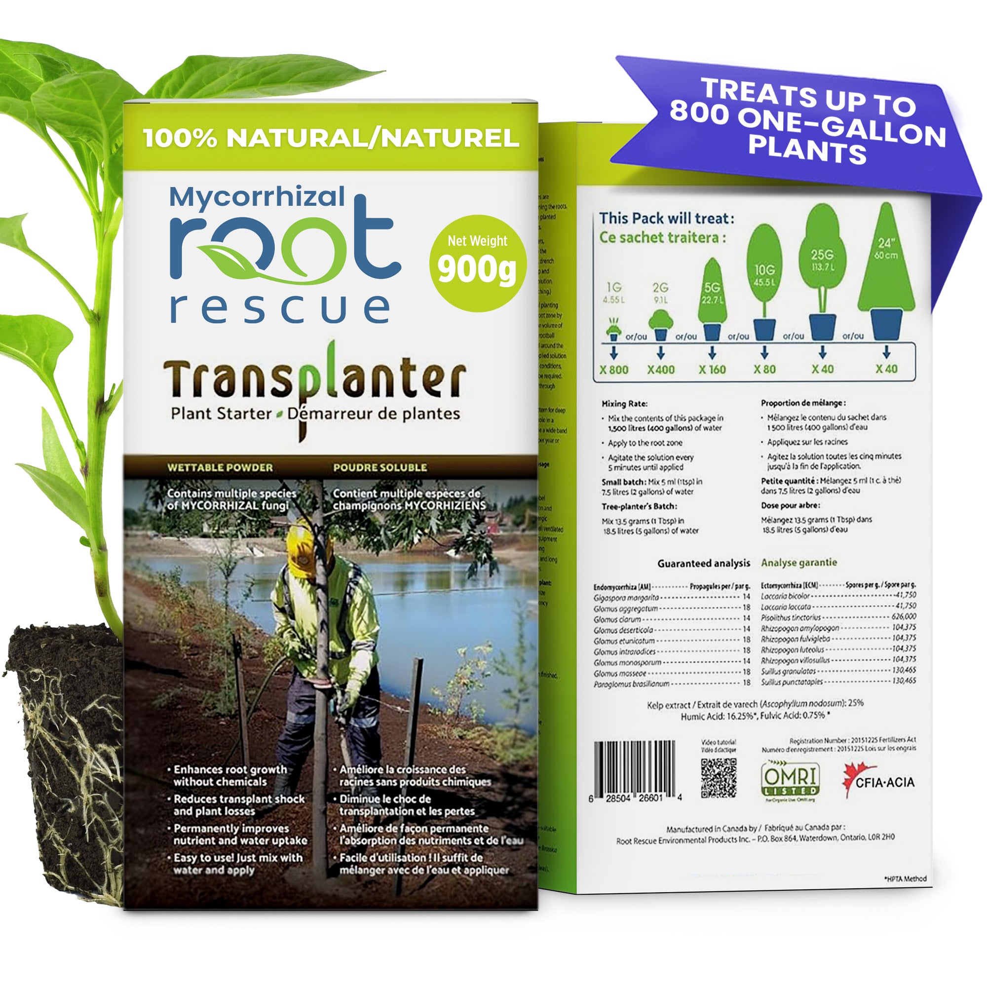 900 Gram Root Rescue Transplanter (Free Shipping)