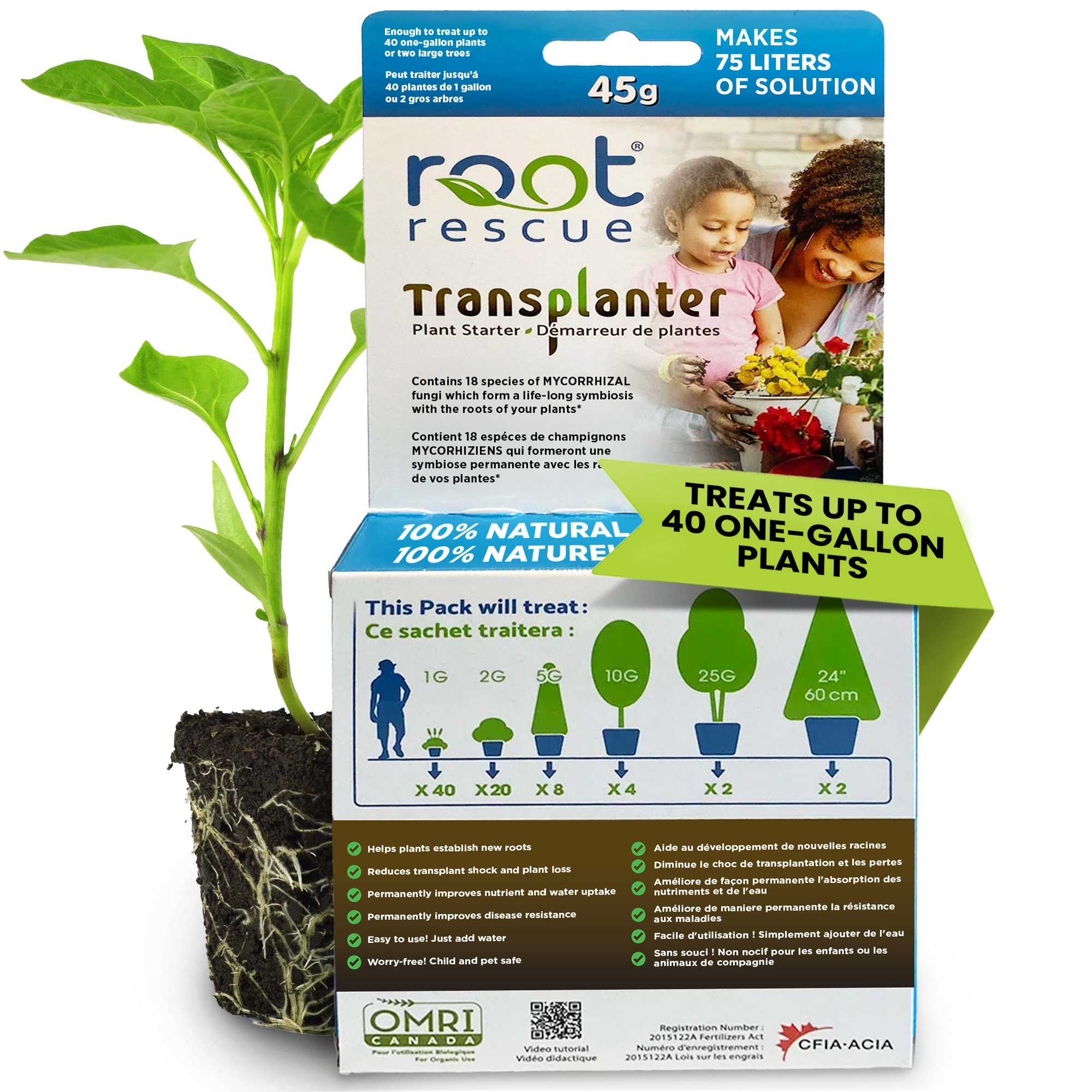 Root Rescue Transplanter - 45 gram Pack